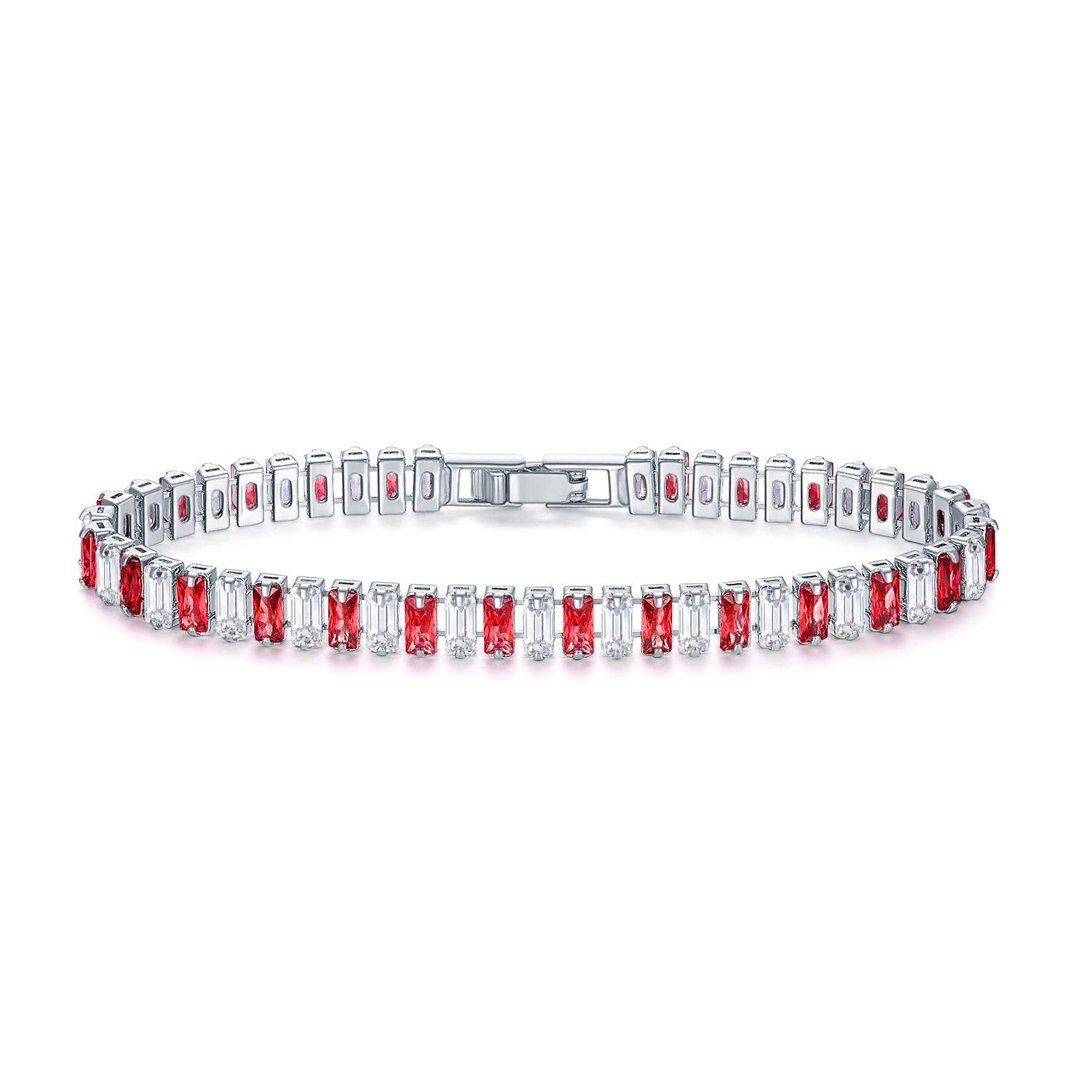 CiNily Adjustable Tennis Bracelets for Women Teen Cubic Zirconia Bracelet